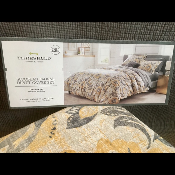 Threshold Bedding Duvet Set Poshmark